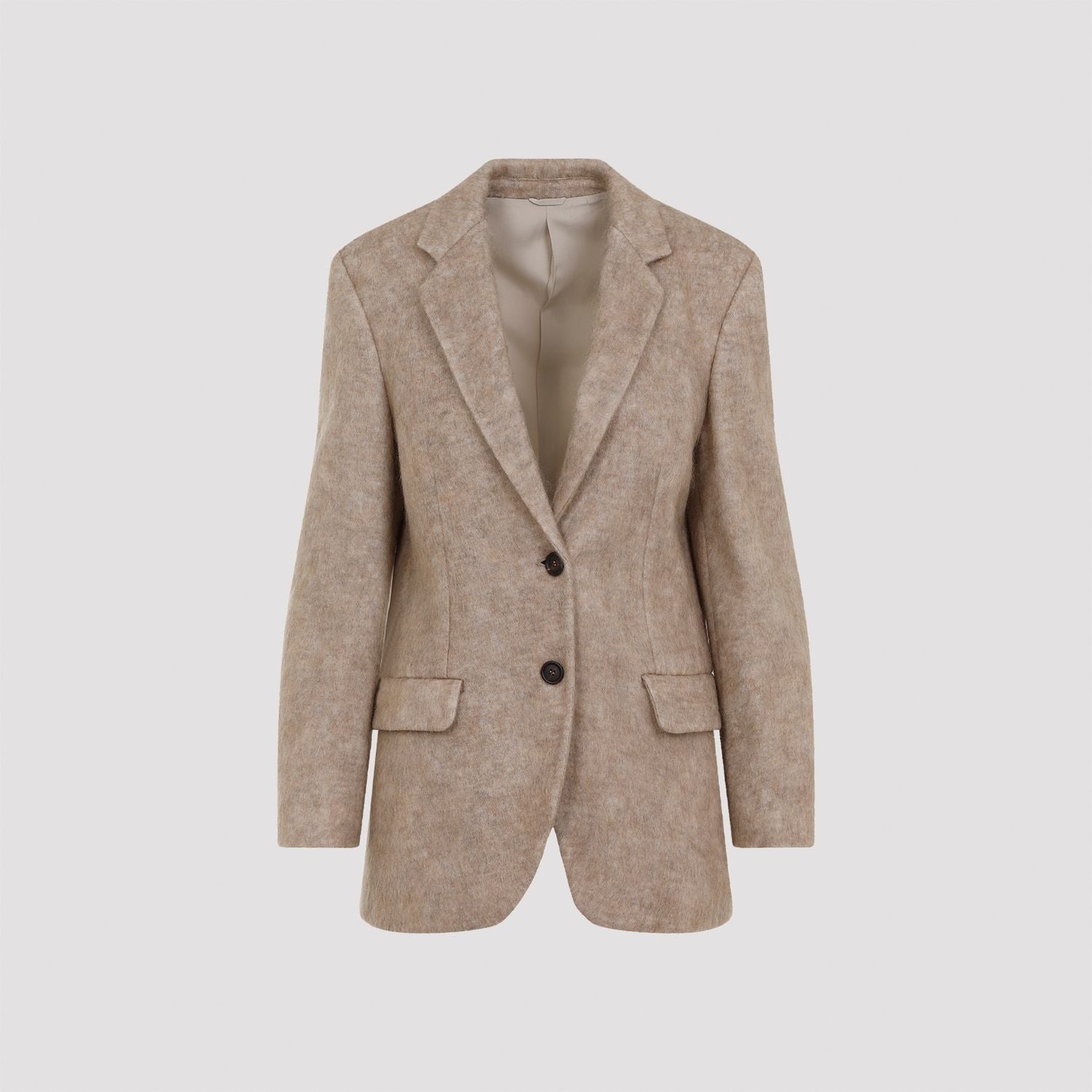 BRUNELLO CUCINELLI Chic Women's Jacket with Monili Detailing