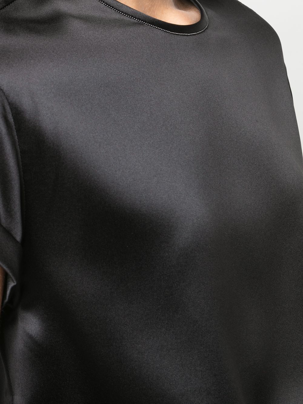 BRUNELLO CUCINELLI Silk Relaxed Fit T-Shirt