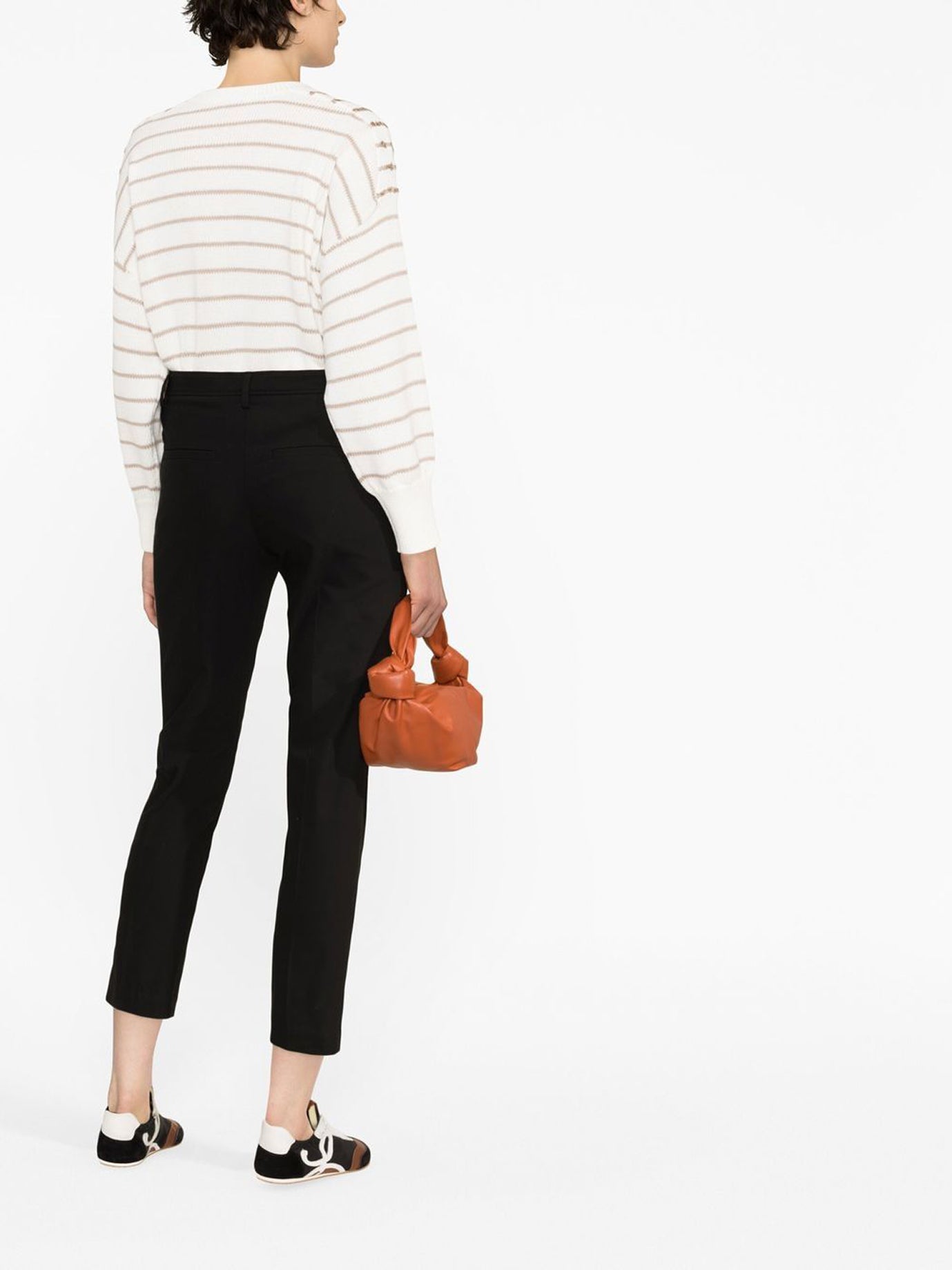 BRUNELLO CUCINELLI Elastane Trousers for Women - Fall/Winter 2025