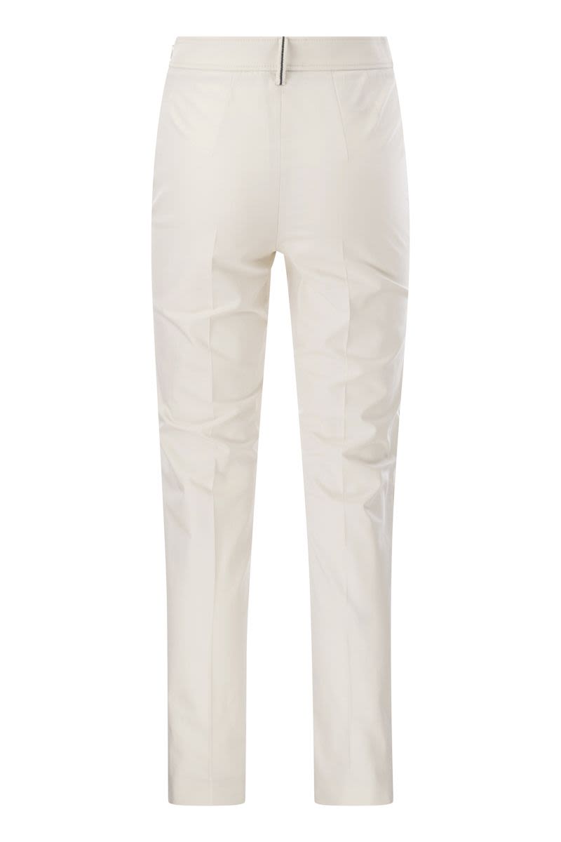 BRUNELLO CUCINELLI Capri Trousers with Jewel Detail