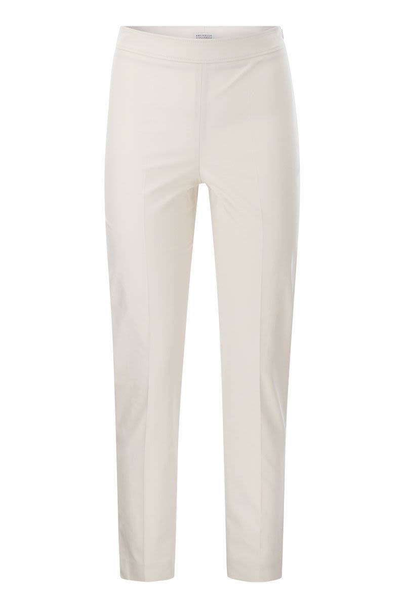 BRUNELLO CUCINELLI Capri Trousers with Jewel Detail