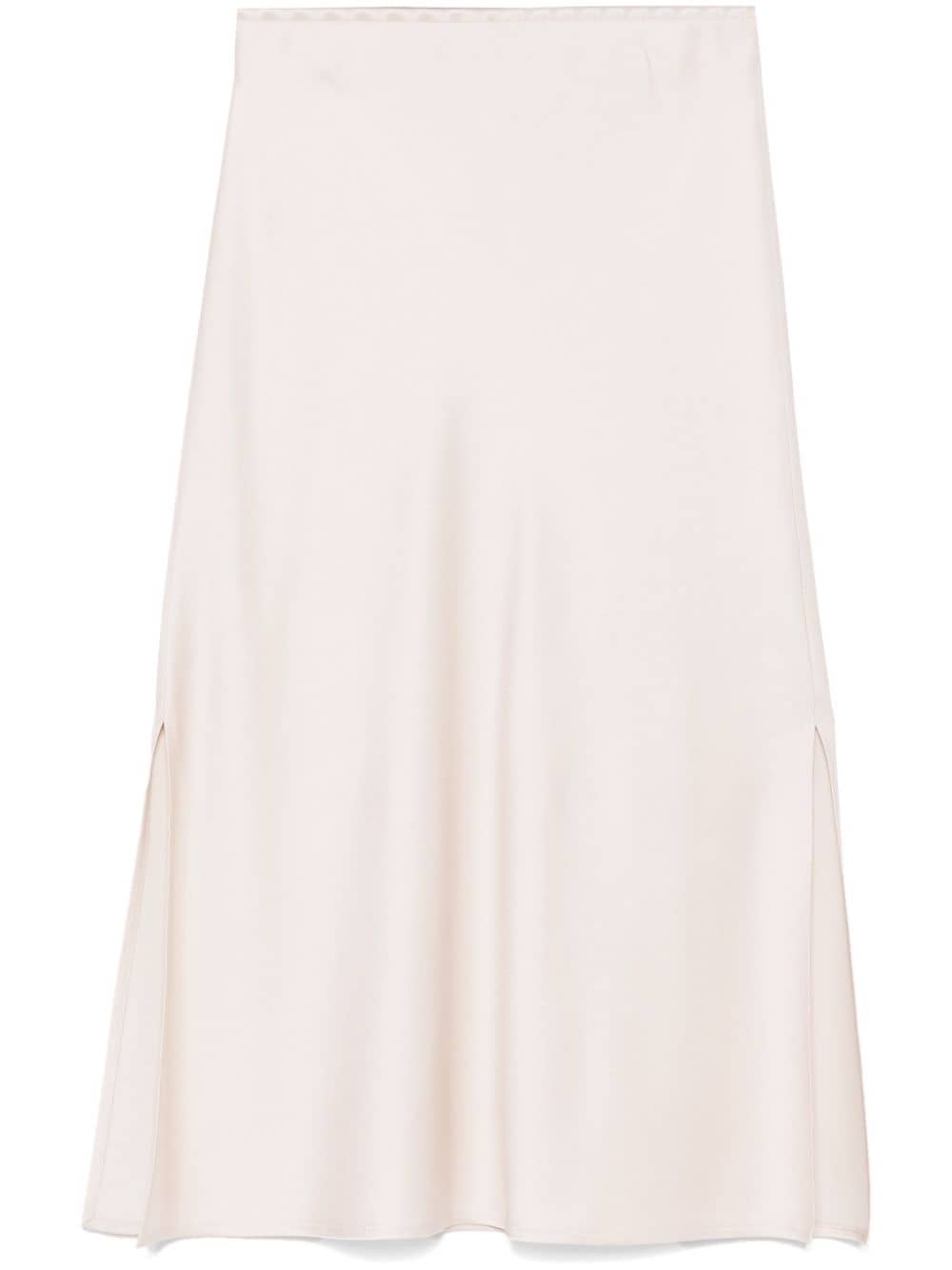 BRUNELLO CUCINELLI Satin High-Waisted Mini Skirt