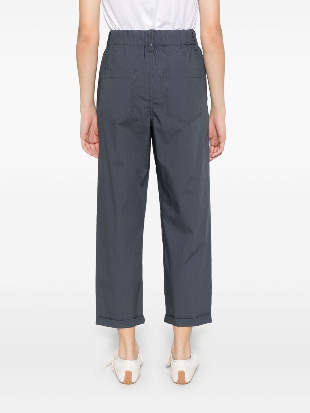 BRUNELLO CUCINELLI Lightweight Poplin Five-Pocket Trousers for Women