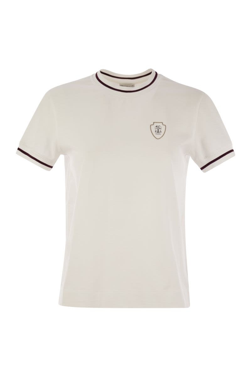 BRUNELLO CUCINELLI Logo Cotton T-Shirt for Women
