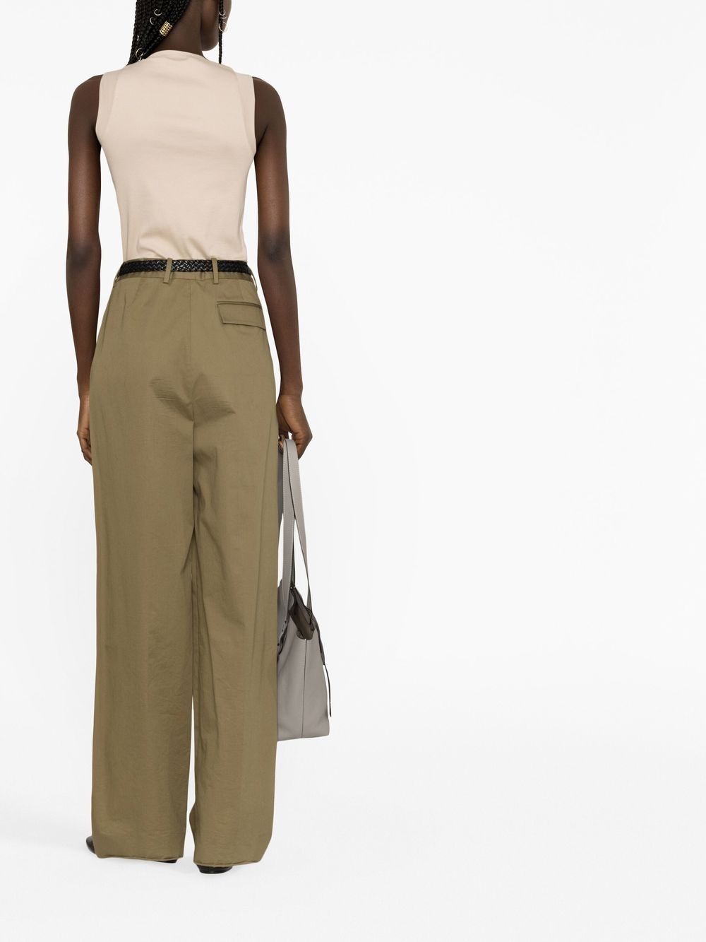 BRUNELLO CUCINELLI Signature V-Neck Sleeveless Tank Top