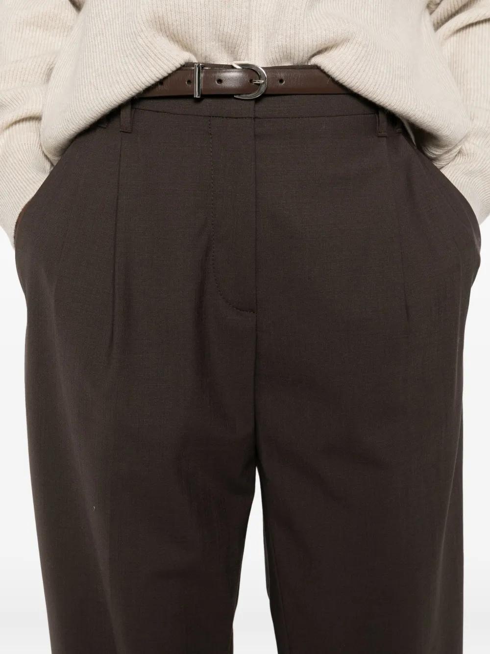 BRUNELLO CUCINELLI Slouchy Pleat Pant for Women - Perfect for FW25