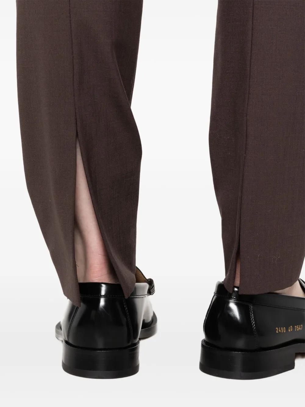 BRUNELLO CUCINELLI Tailored Tapered Wool Pants for Women