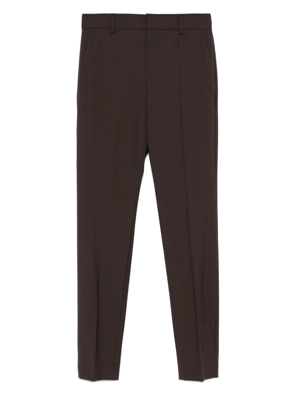 BRUNELLO CUCINELLI Tailored Tapered Wool Pants for Women