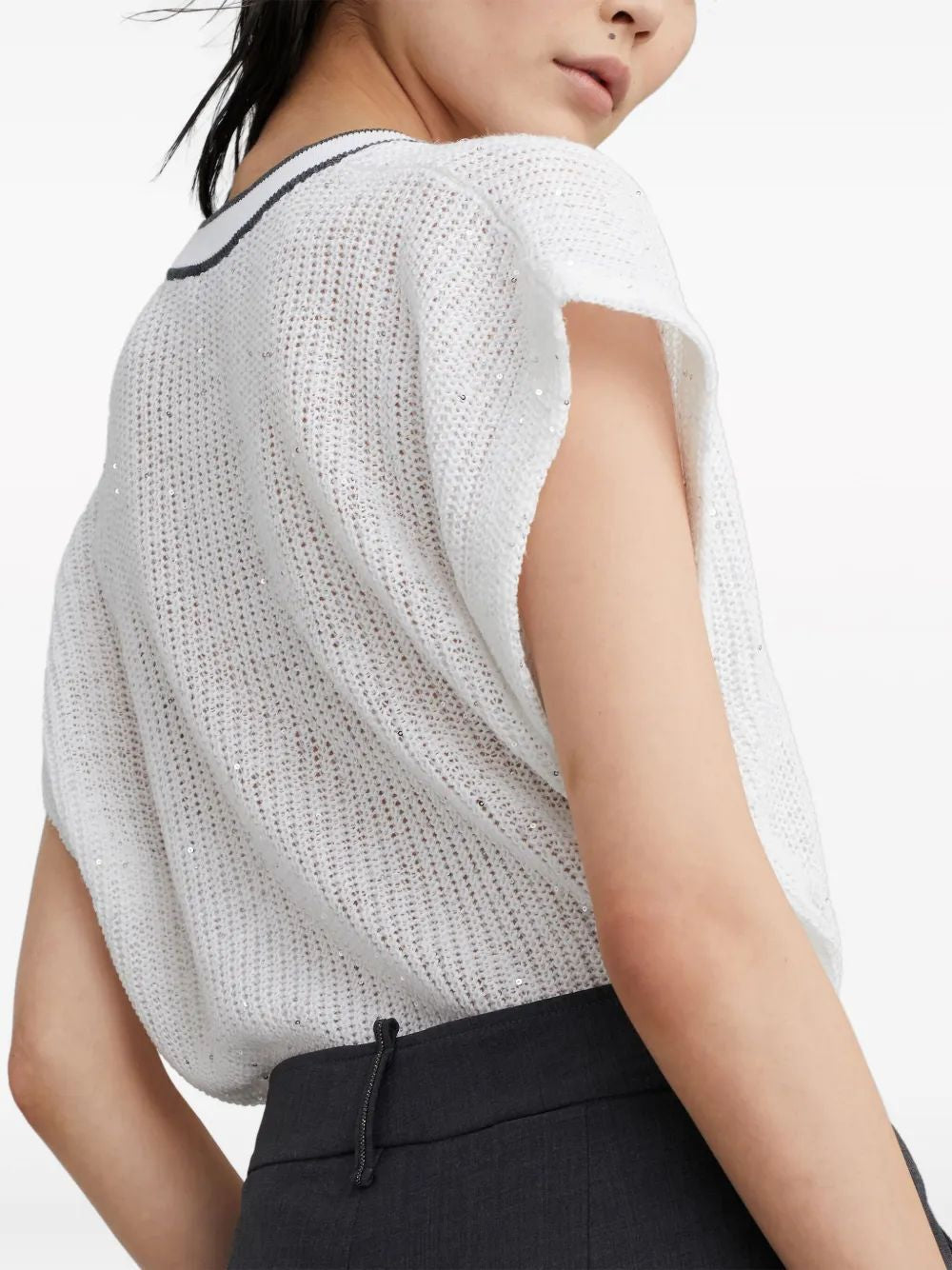 BRUNELLO CUCINELLI High-Rise Tapered-Leg Trousers - Women's