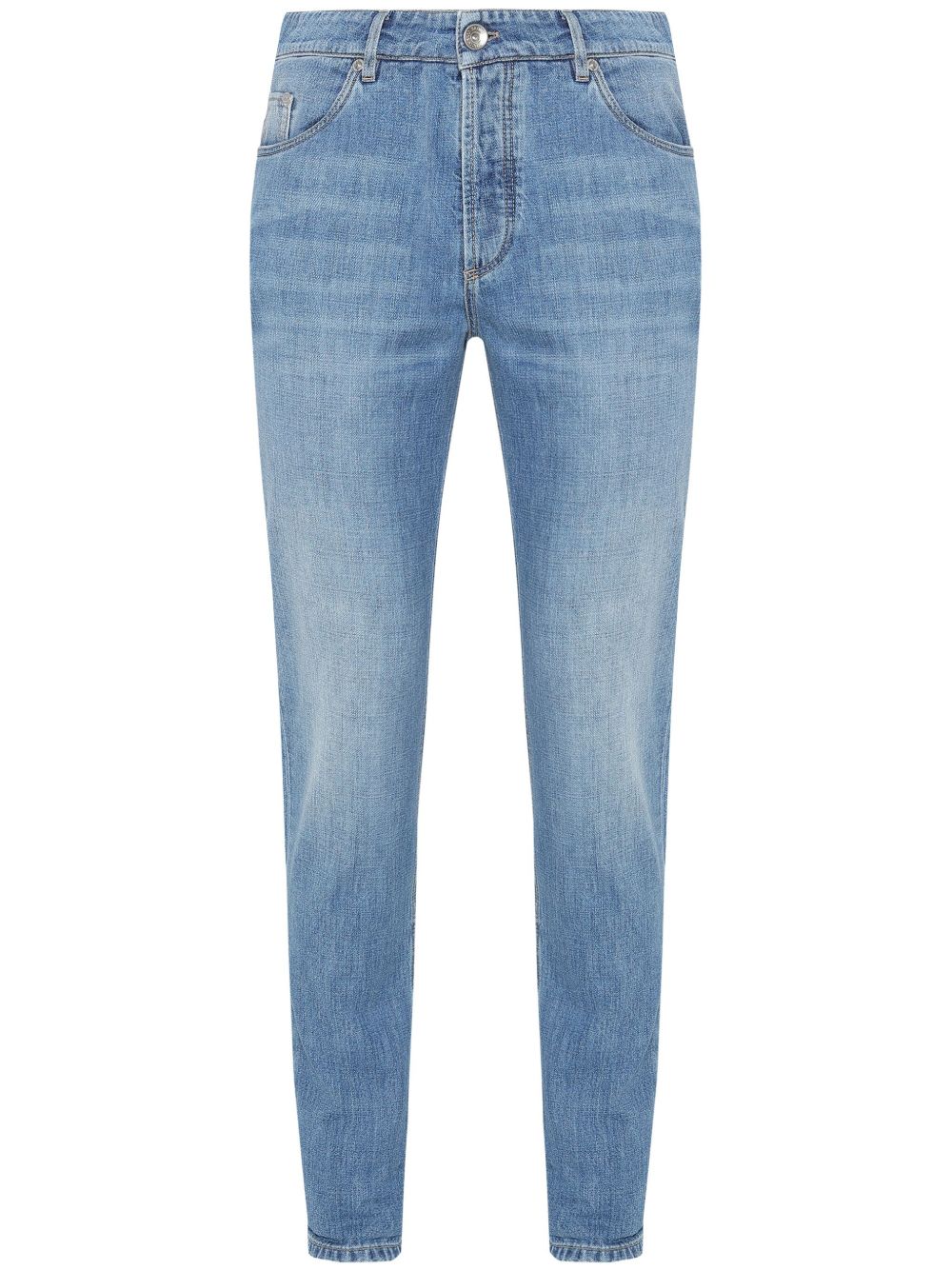 BRUNELLO CUCINELLI Denim Cotton Jeans for Men - Mid-Rise Style