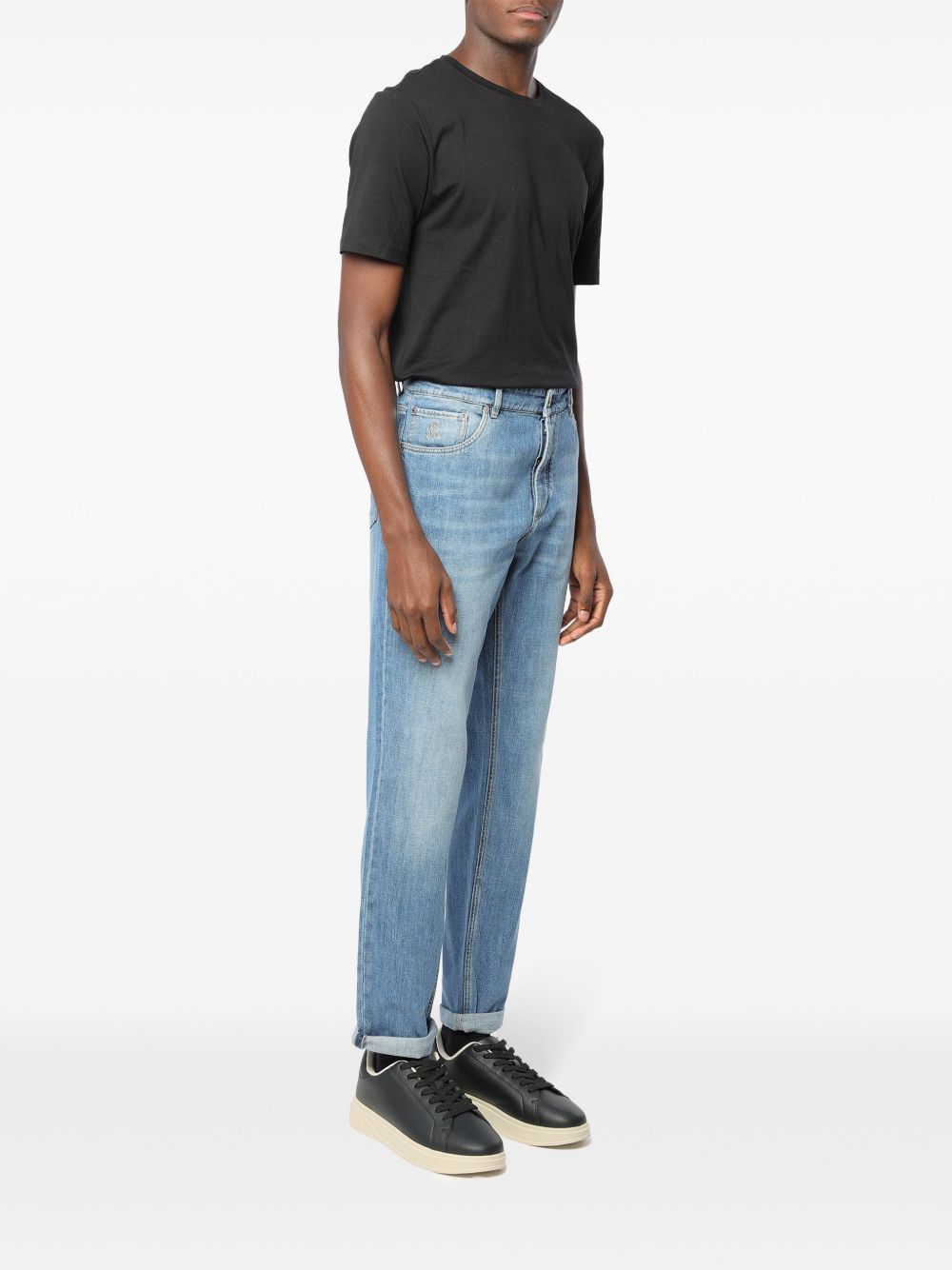 BRUNELLO CUCINELLI Denim Cotton Jeans for Men - Mid-Rise Style