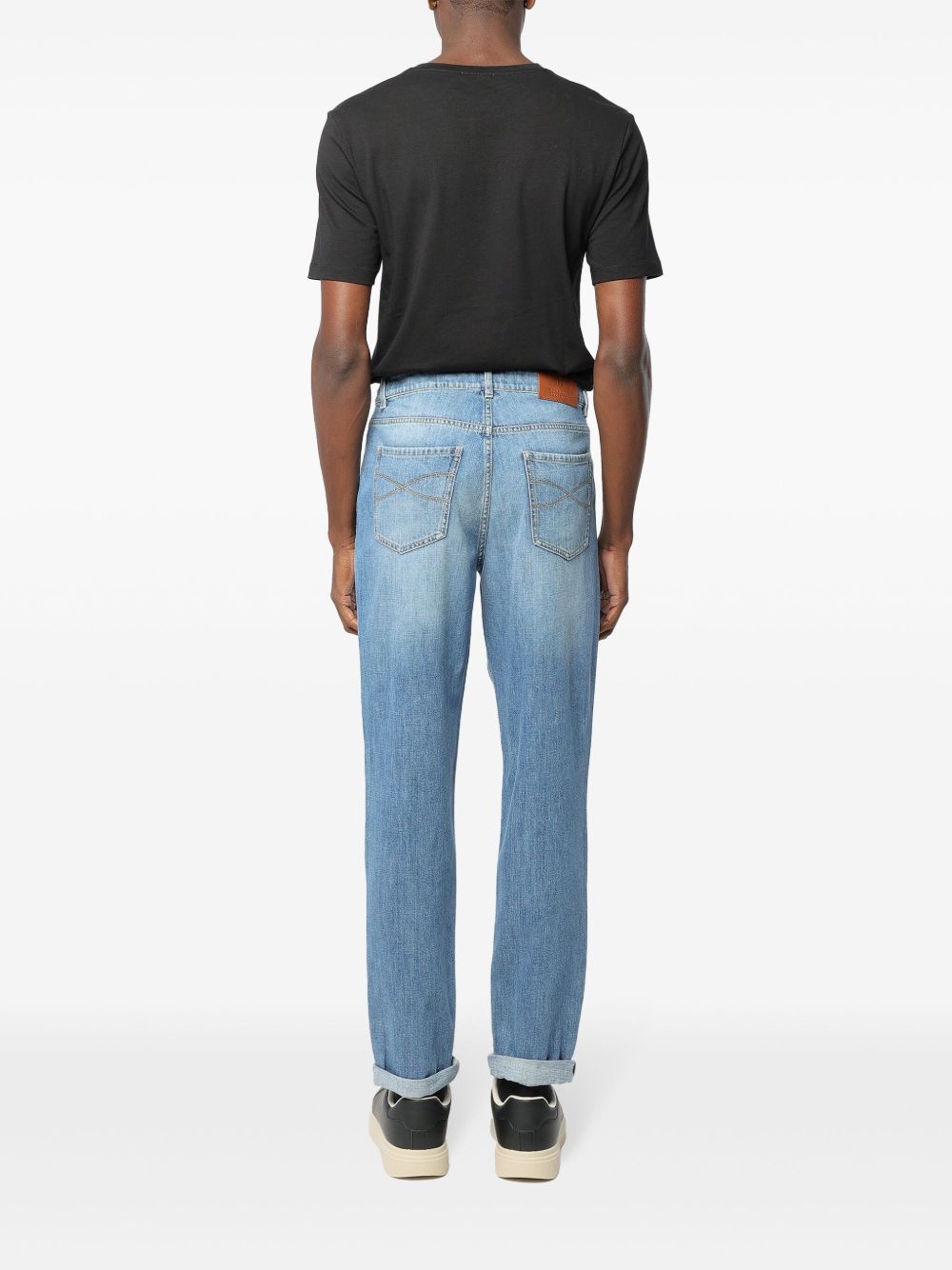 BRUNELLO CUCINELLI Denim Cotton Jeans for Men - Mid-Rise Style