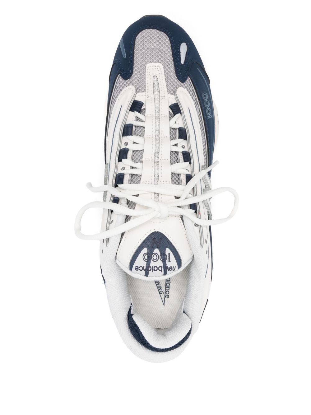 NEW BALANCE Premium Leather Lace-Up Sneakers for Men