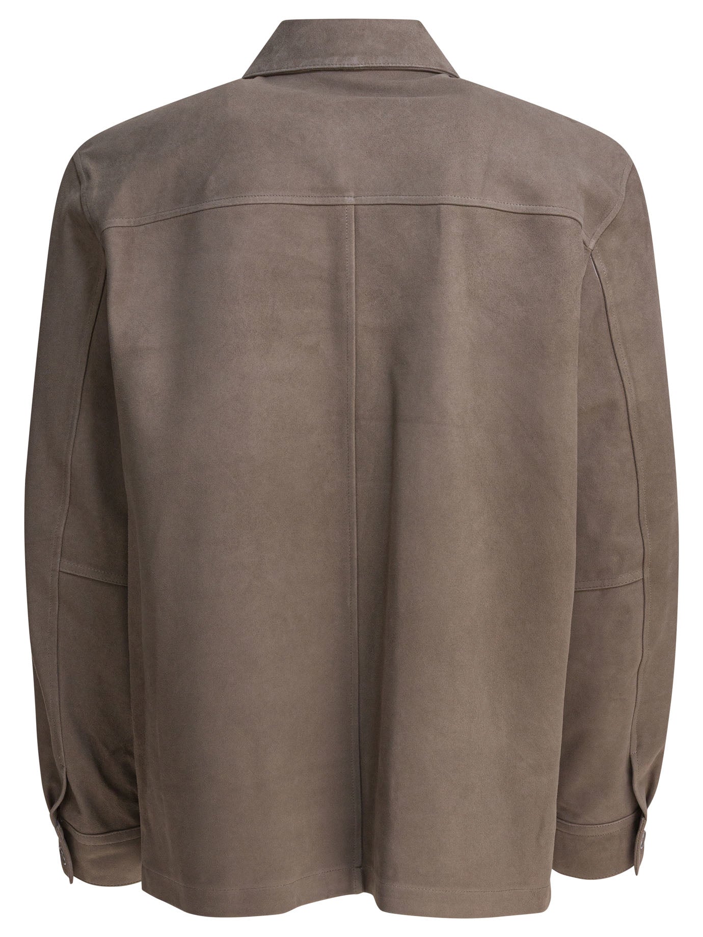 VINCE Lambskin Leather Jacket for Men - FW25 Collection