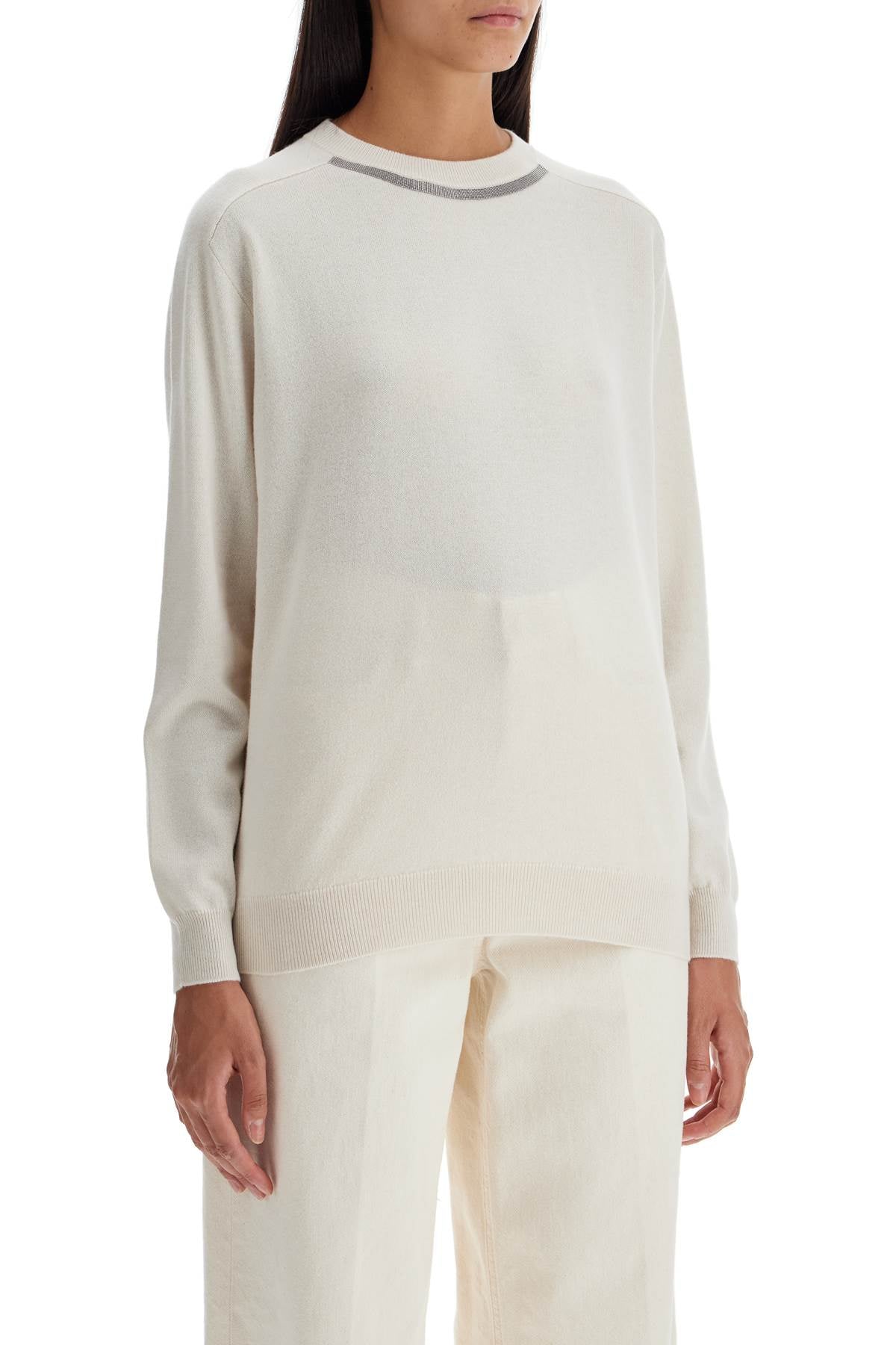 BRUNELLO CUCINELLI Luxurious 100% Cashmere Sweater