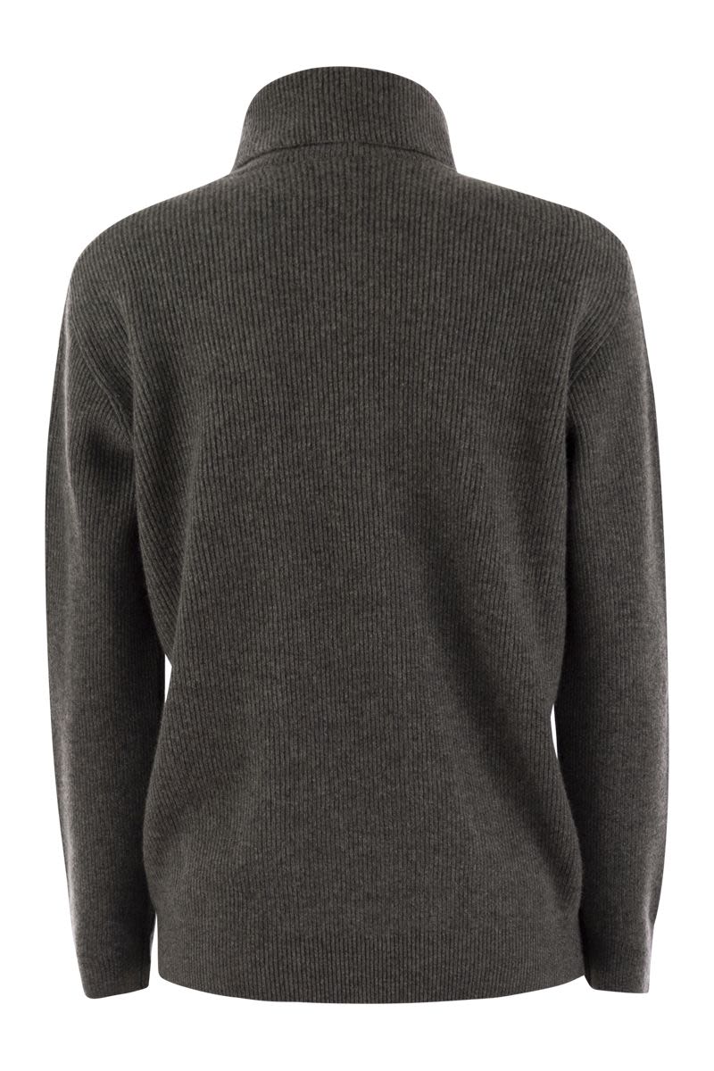 BRUNELLO CUCINELLI Cashmere Turtleneck Sweater for Women