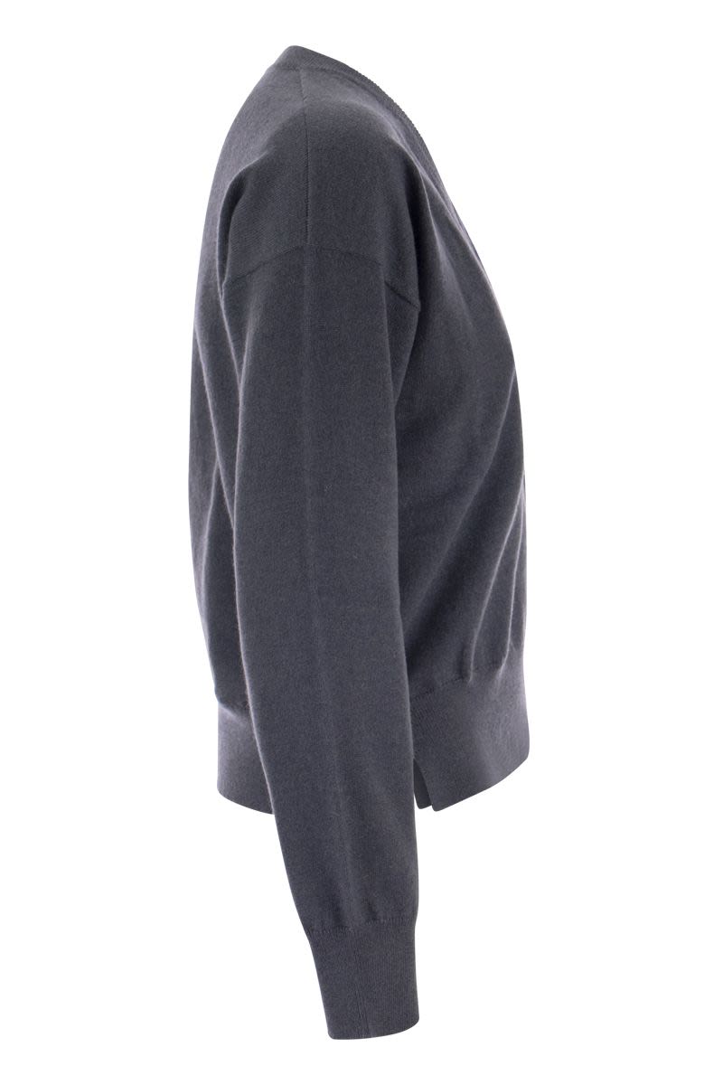 BRUNELLO CUCINELLI Women's Cashmere Sweater with Utility Pocket