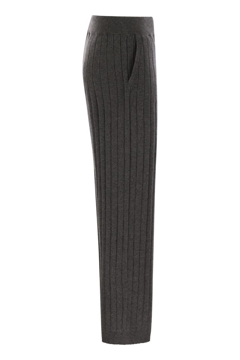 BRUNELLO CUCINELLI Cashmere Knit Trousers for Women