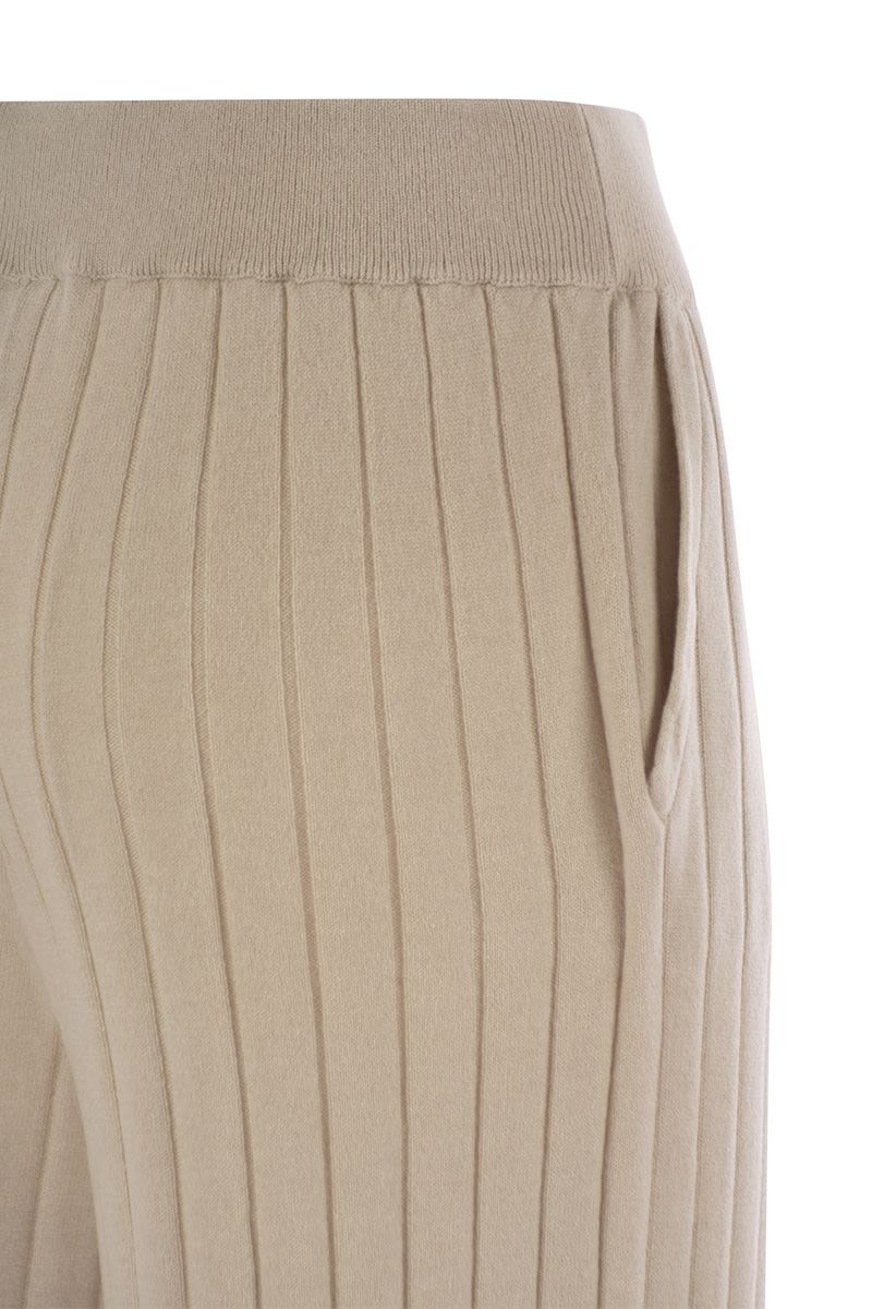 BRUNELLO CUCINELLI Cashmere Knit Trousers for Women