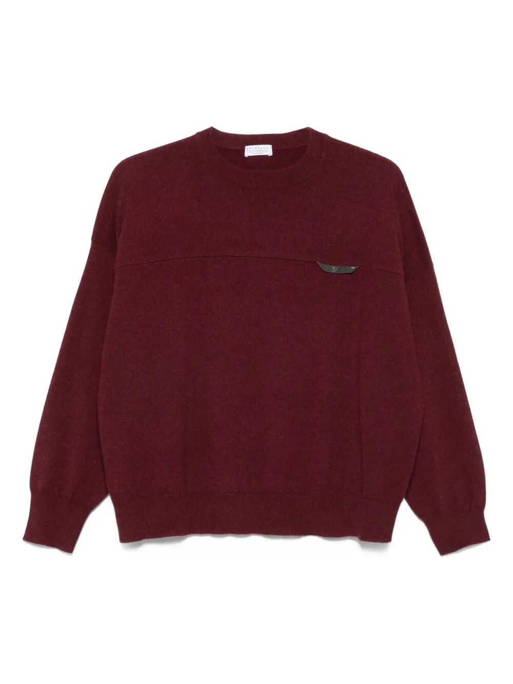 BRUNELLO CUCINELLI Chain Accented Cashmere Sweater