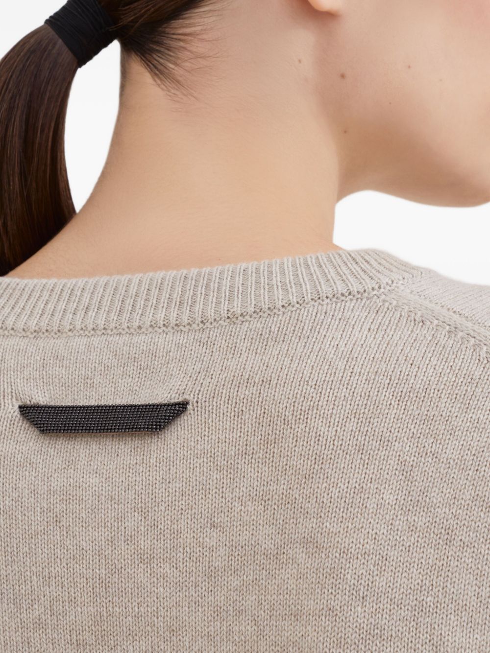 BRUNELLO CUCINELLI Women's Cashmere High Neck Relaxed Fit Sweater