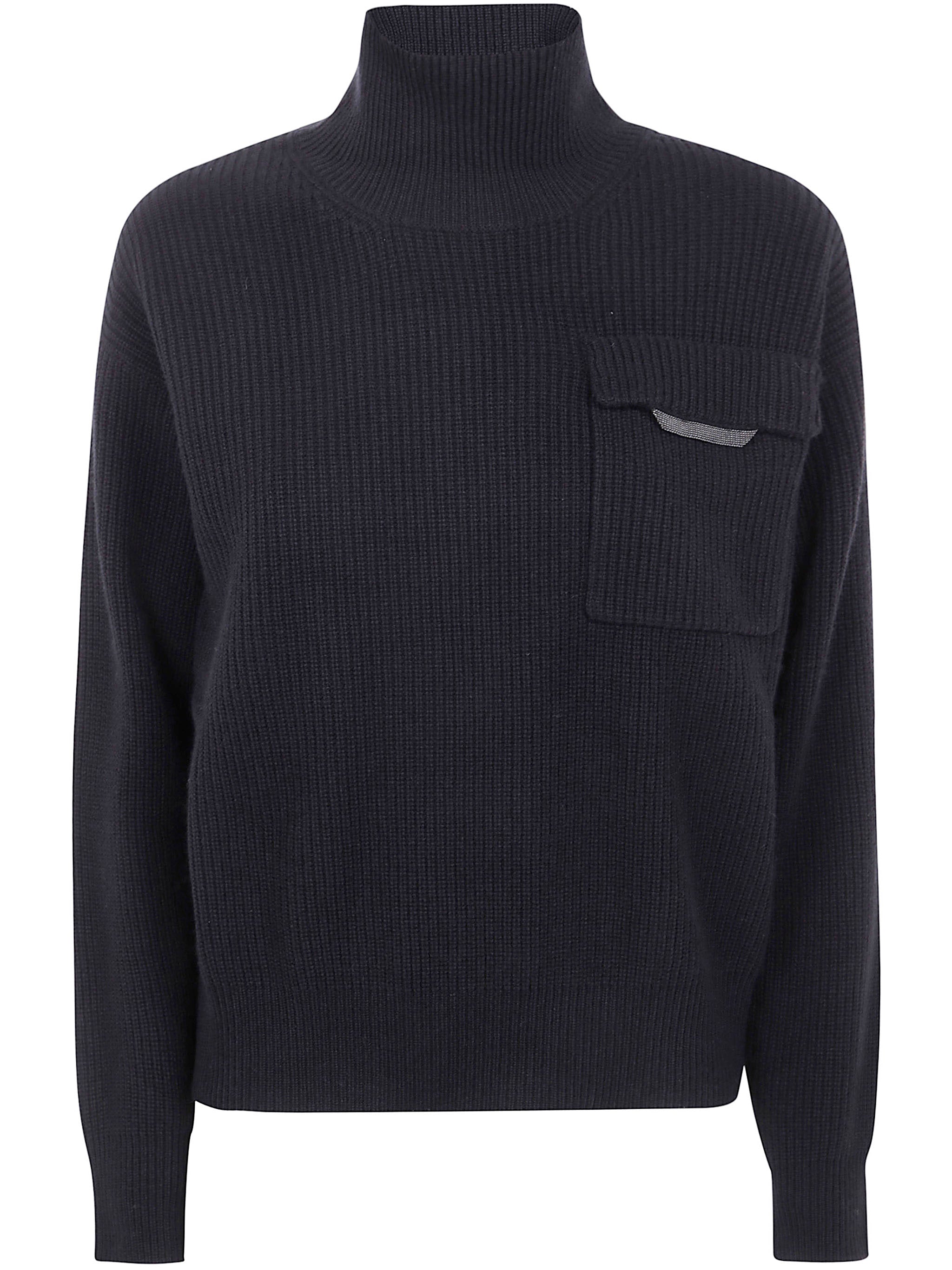 BRUNELLO CUCINELLI Cashmere Turtleneck Sweater