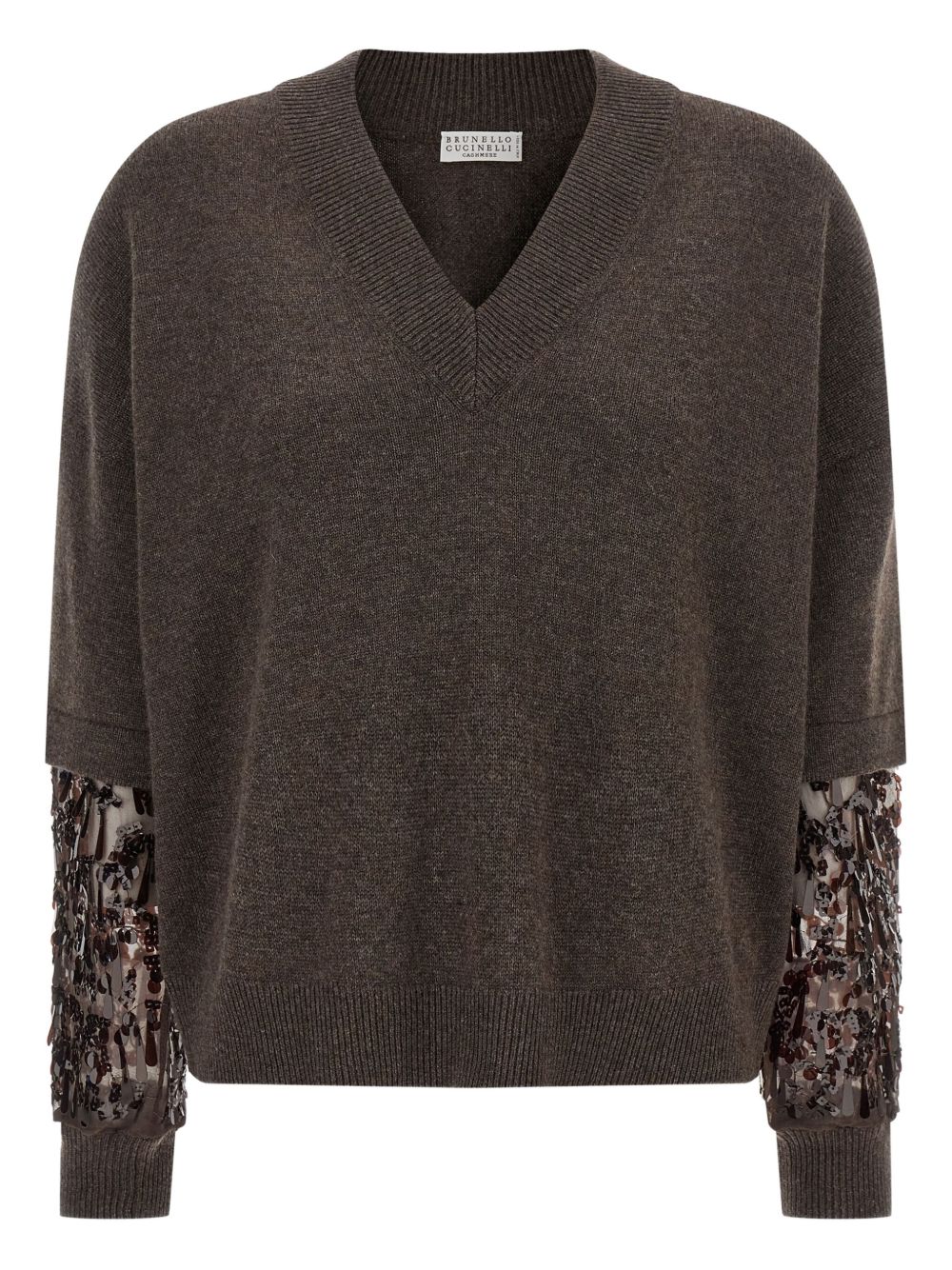 BRUNELLO CUCINELLI Cashmere V-Neck Sweater