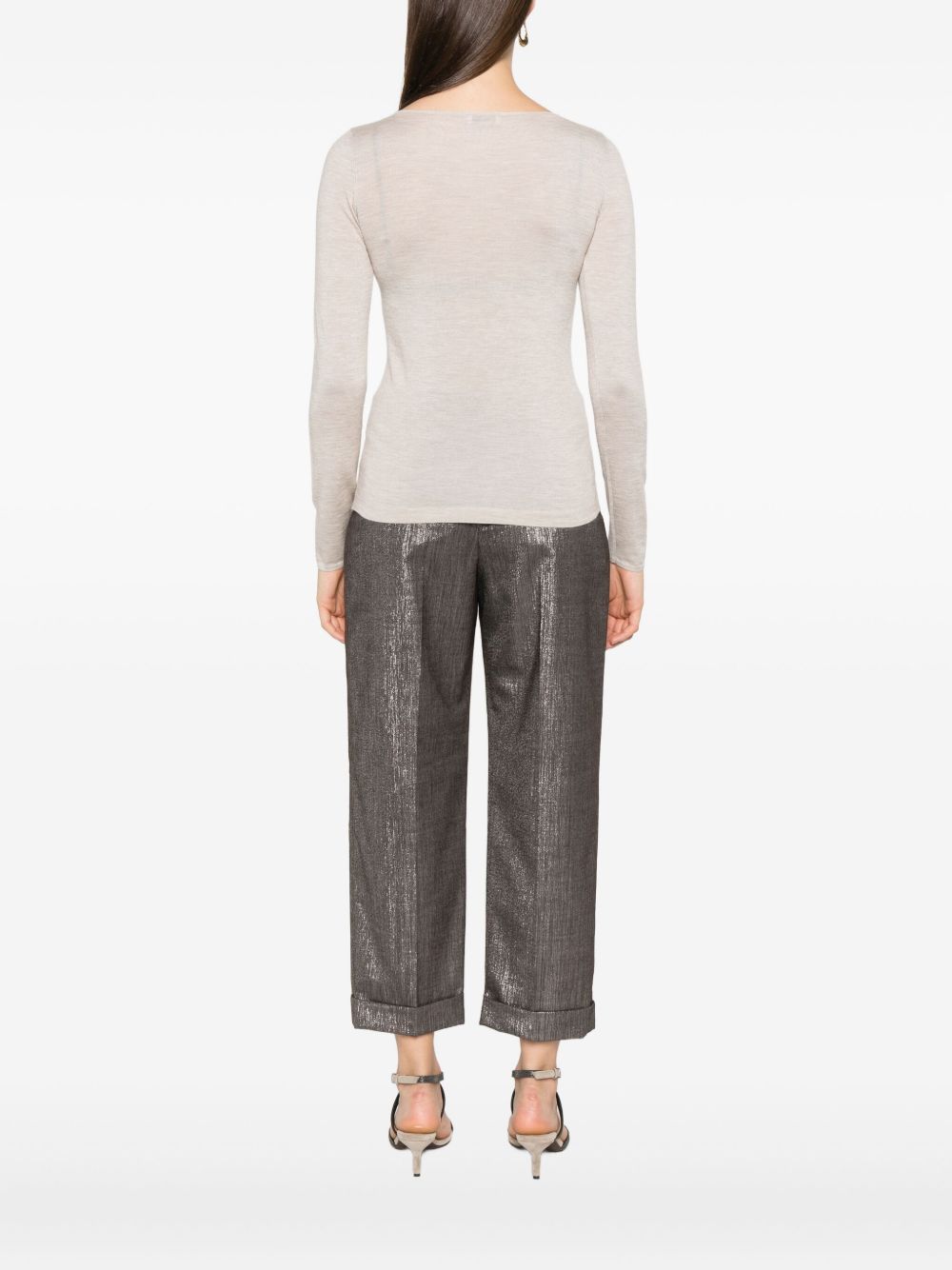 BRUNELLO CUCINELLI Women's Cashmere Boat-Neck Sweater