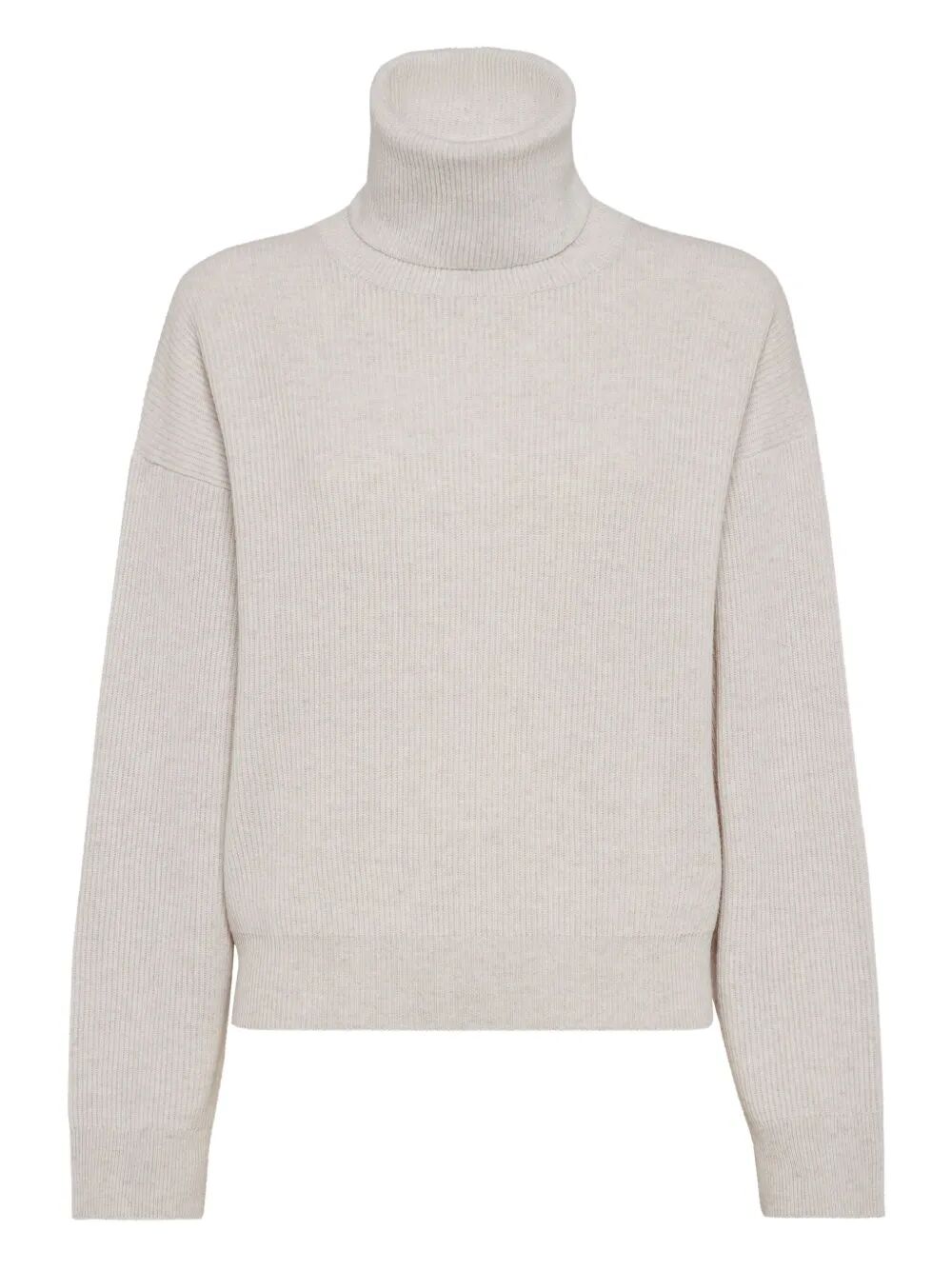 BRUNELLO CUCINELLI Ribbed Turtleneck Sweater for Women