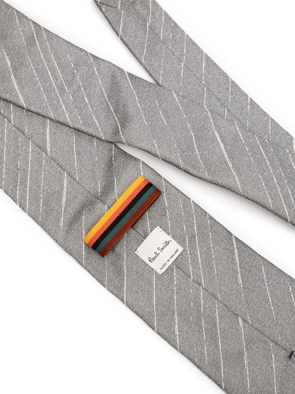 PAUL SMITH Men's Metallic Crepe Stripe Tie