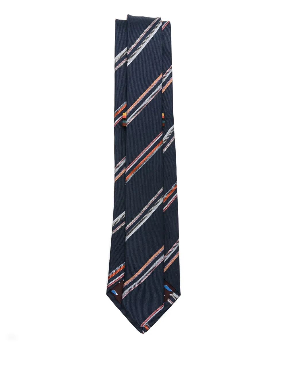 PAUL SMITH Men's Silk Tie with Two Stripes