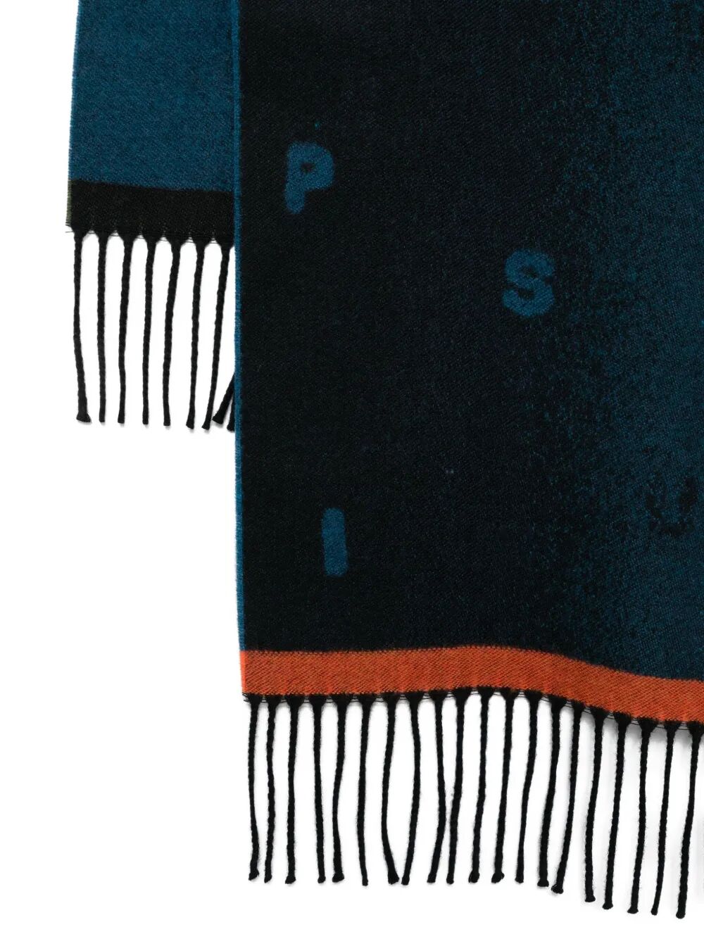 PAUL SMITH Men's Scarf with Stack Logo
