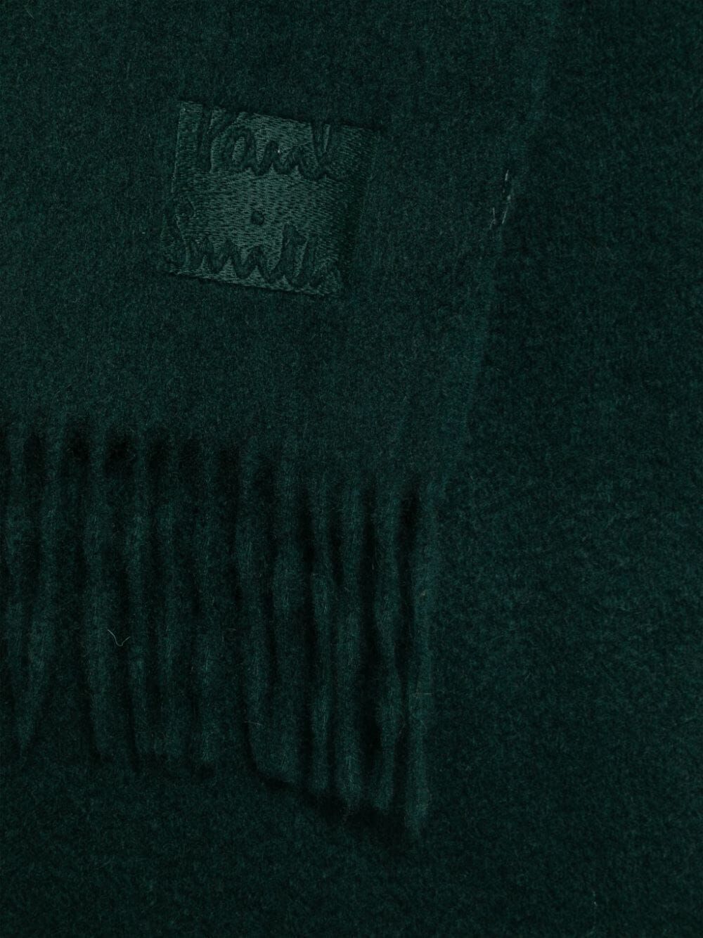 PAUL SMITH Men's Cashmere Logo Scarf