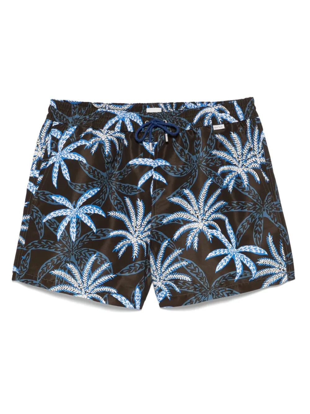 PAUL SMITH Men's Mini Swim Shorts with Palm Print