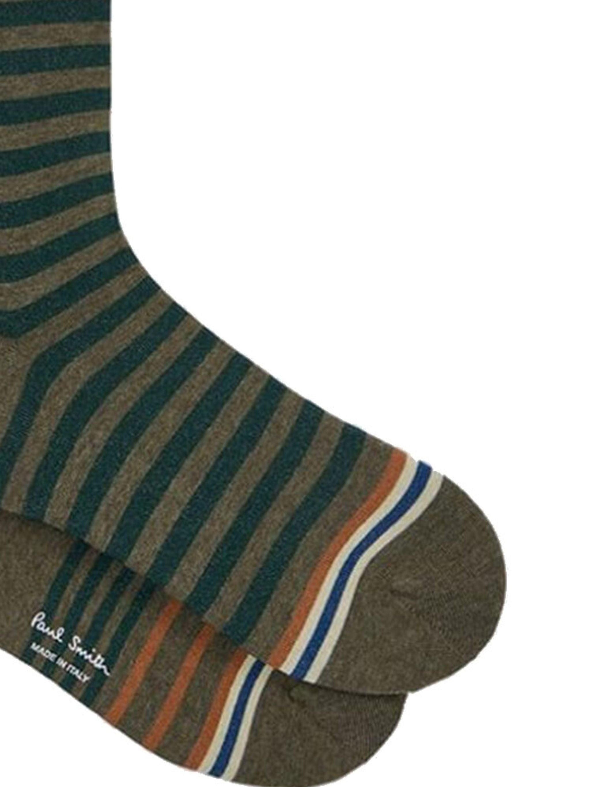 PAUL SMITH Men's Larry Odd Cotton Blend Socks