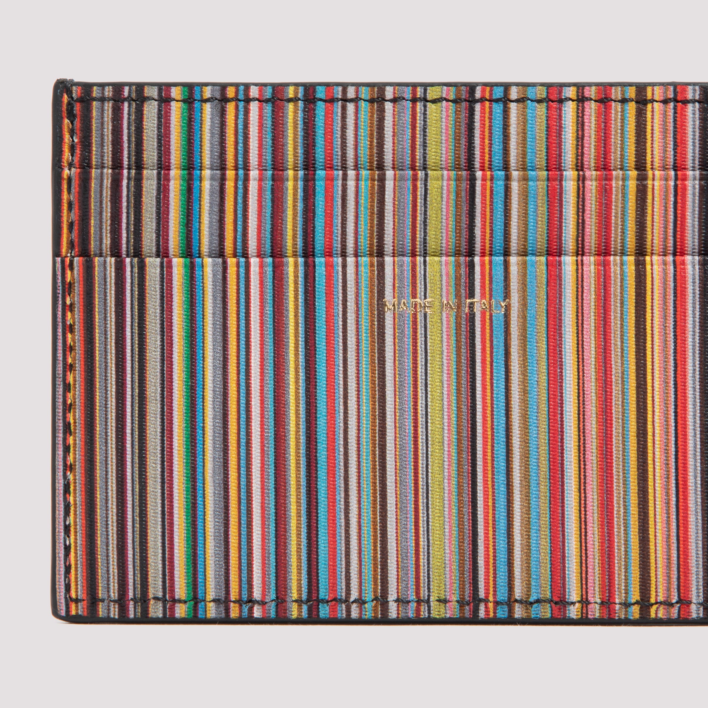 PAUL SMITH Mini Leather Card Holder