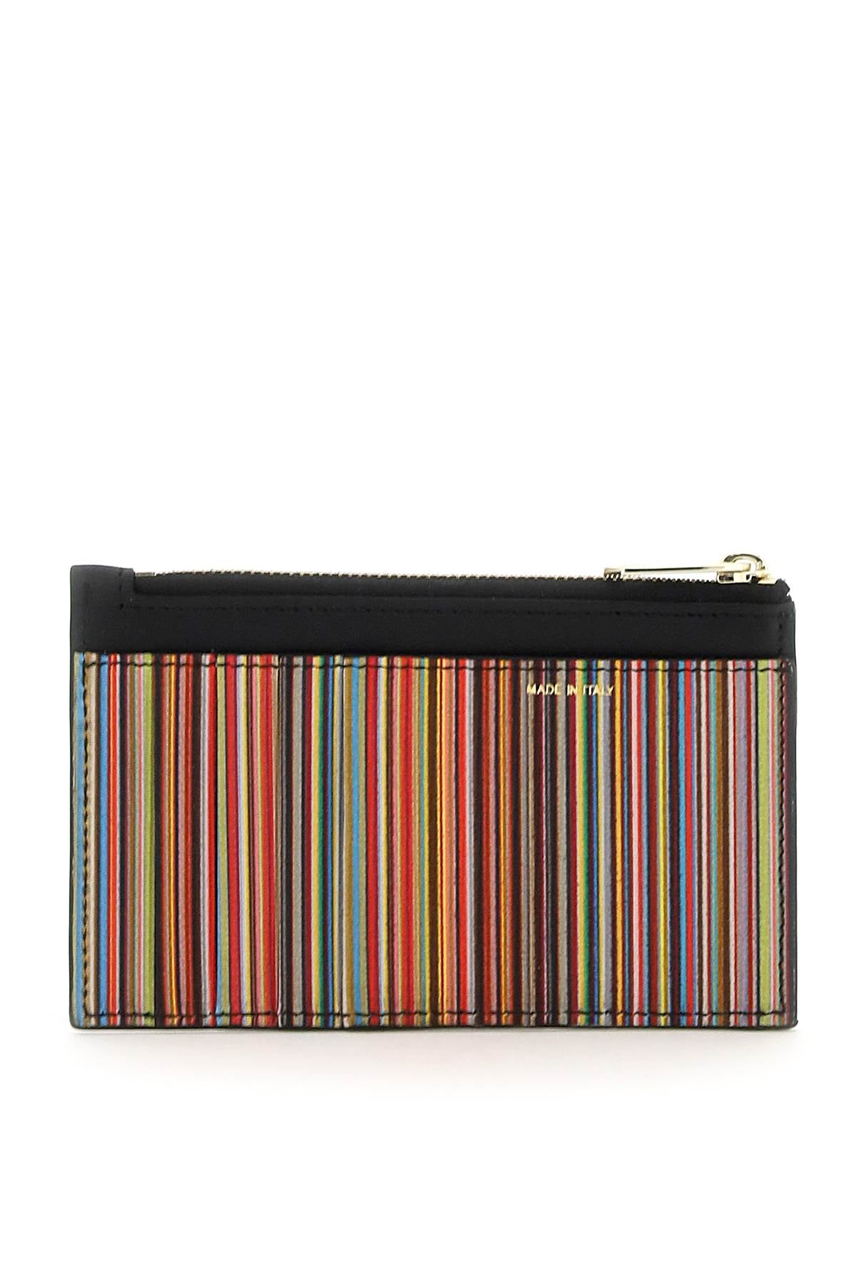 PAUL SMITH Mini Zip-Around Card Holder
