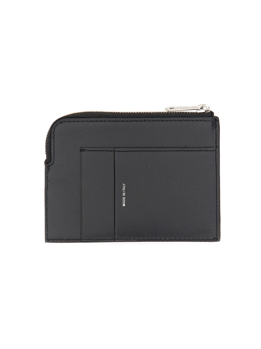 PAUL SMITH Signature Stripe Mini Zipper Wallet