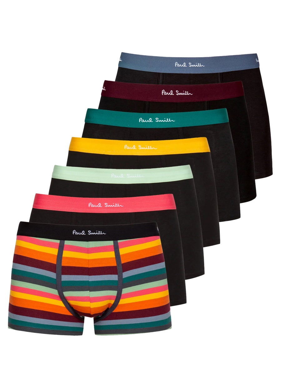 PAUL SMITH Pack of Seven Organic Cotton Boxers for Men