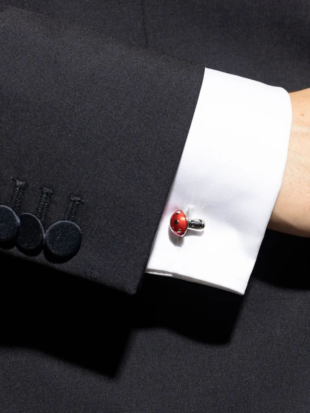 PAUL SMITH Men's Cufflinks - Toadstool Design