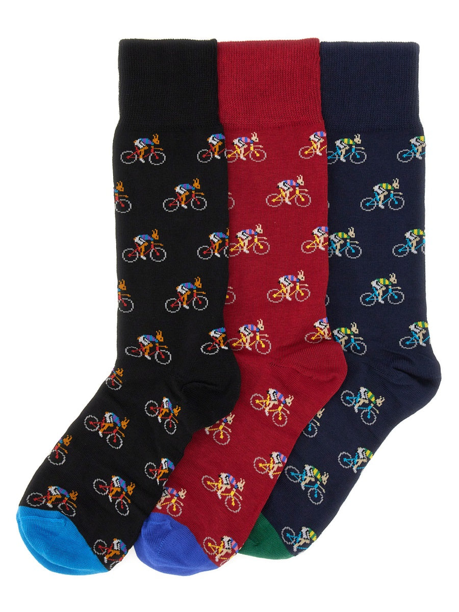 PAUL SMITH Printed Socks - 3 Pack