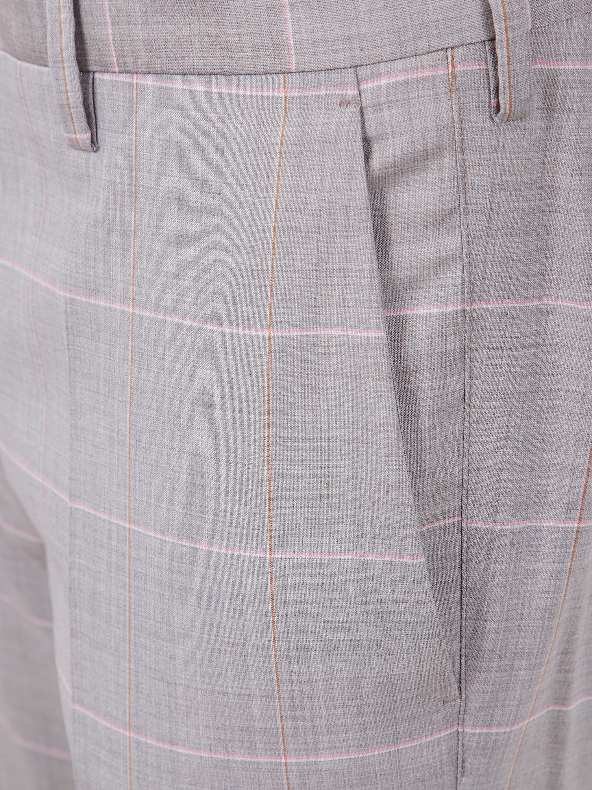 PAUL SMITH Men's Wool Casual Trousers - FW25 Collection