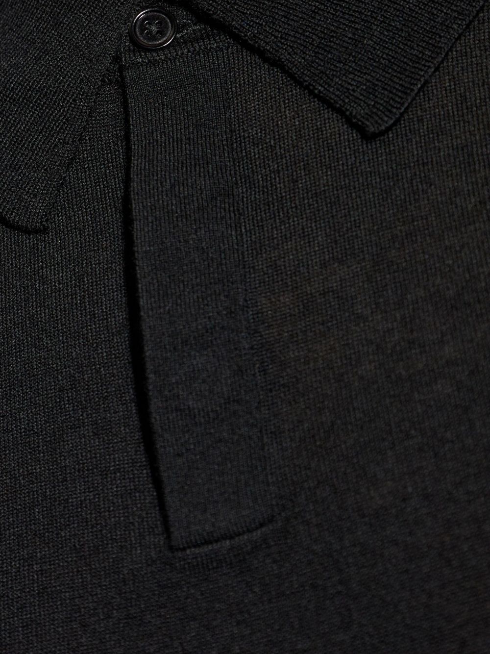 PAUL SMITH Wool Polo Shirt with Button Front - Men’s Fashion Essential