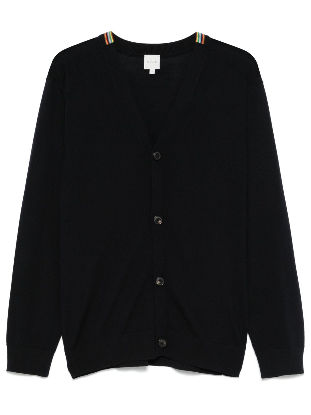 PAUL SMITH Men's Wool Cardigan with Button Front - FW25