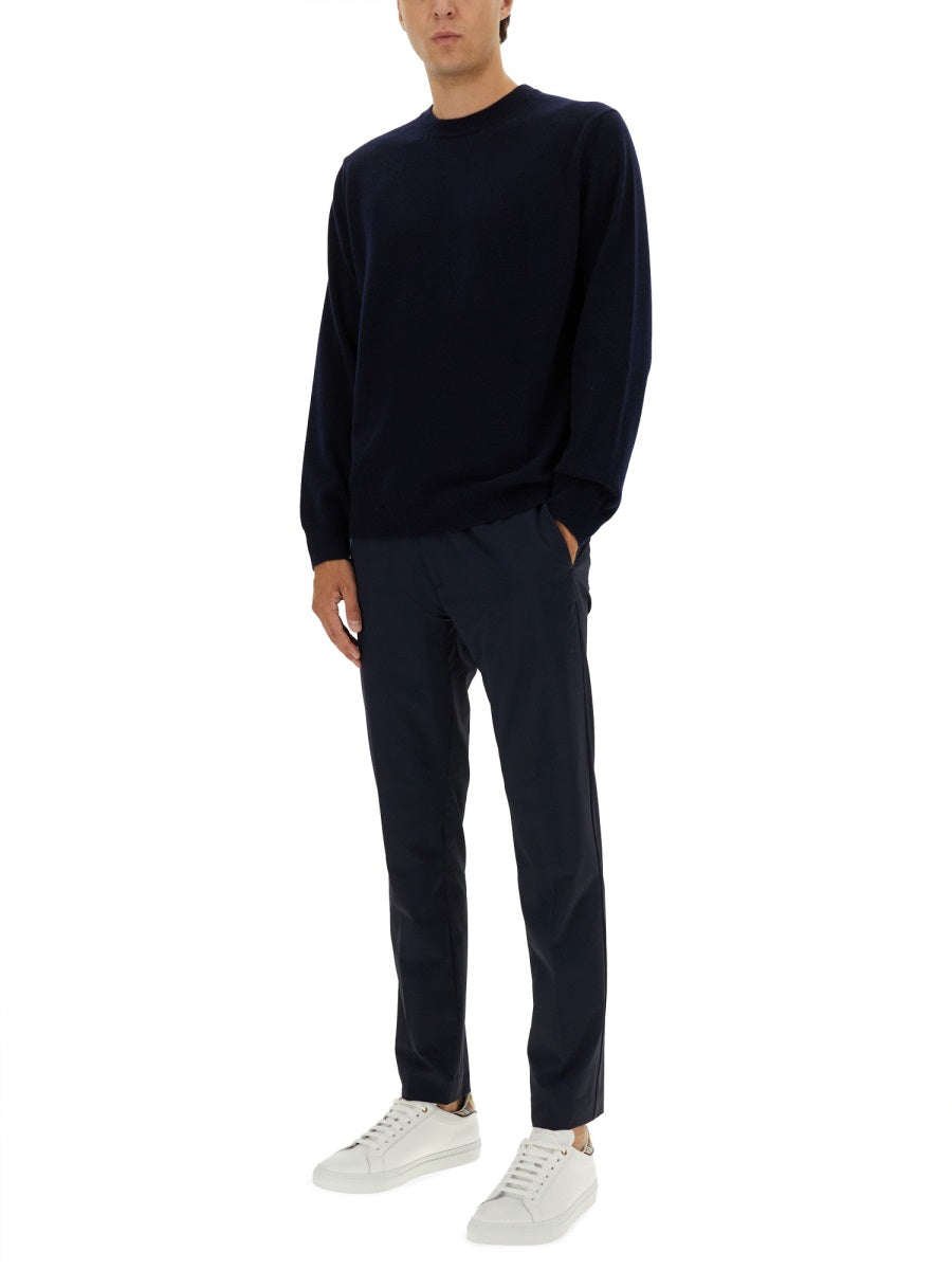 PAUL SMITH Men's Cashmere Crew Neck Sweater - FW24 Edition
