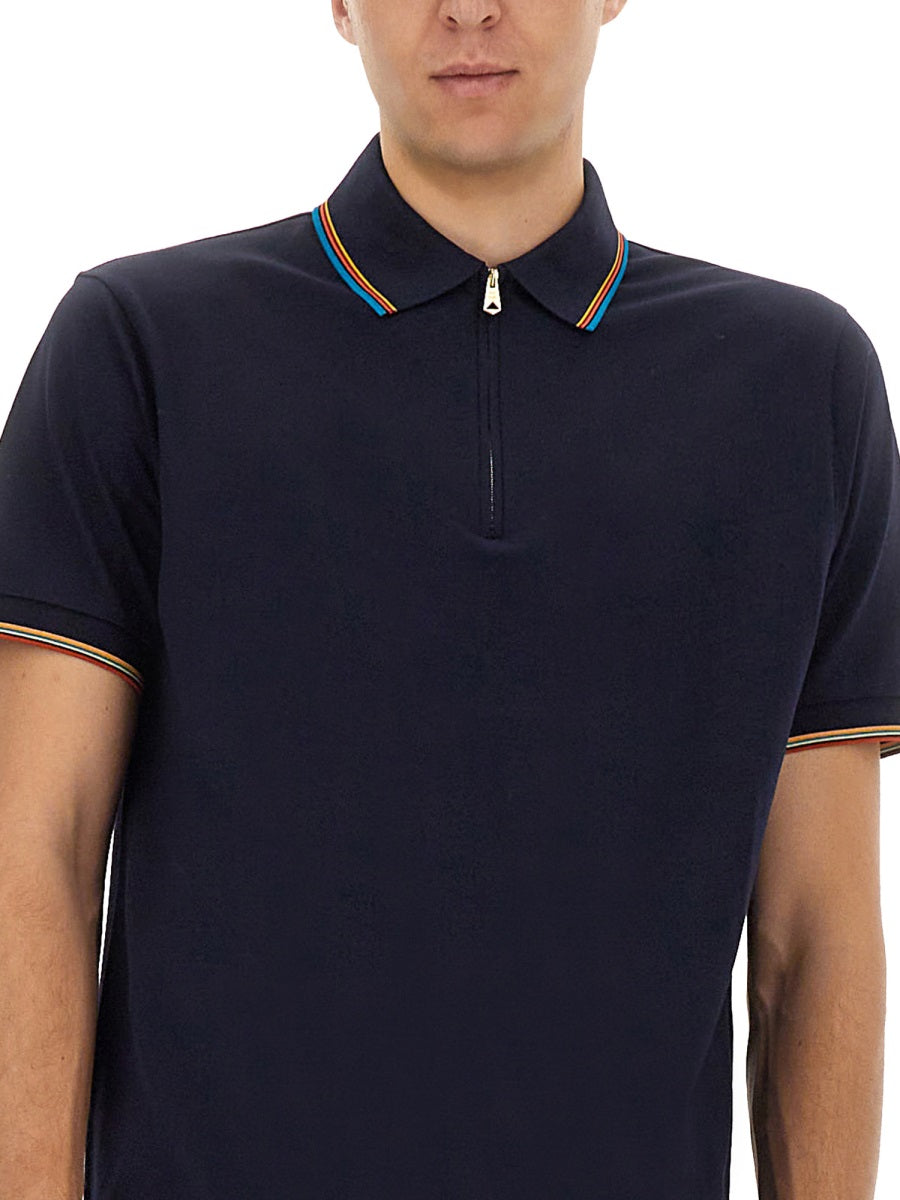 PAUL SMITH Classic Cotton Polo Shirt for Men