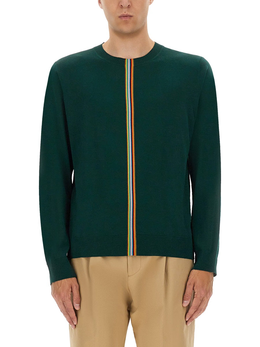 PAUL SMITH Merino Wool Sweatshirt for Men - FW25 Collection