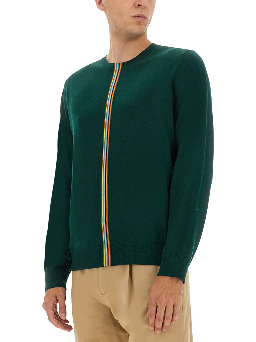 PAUL SMITH Merino Wool Sweatshirt for Men - FW25 Collection