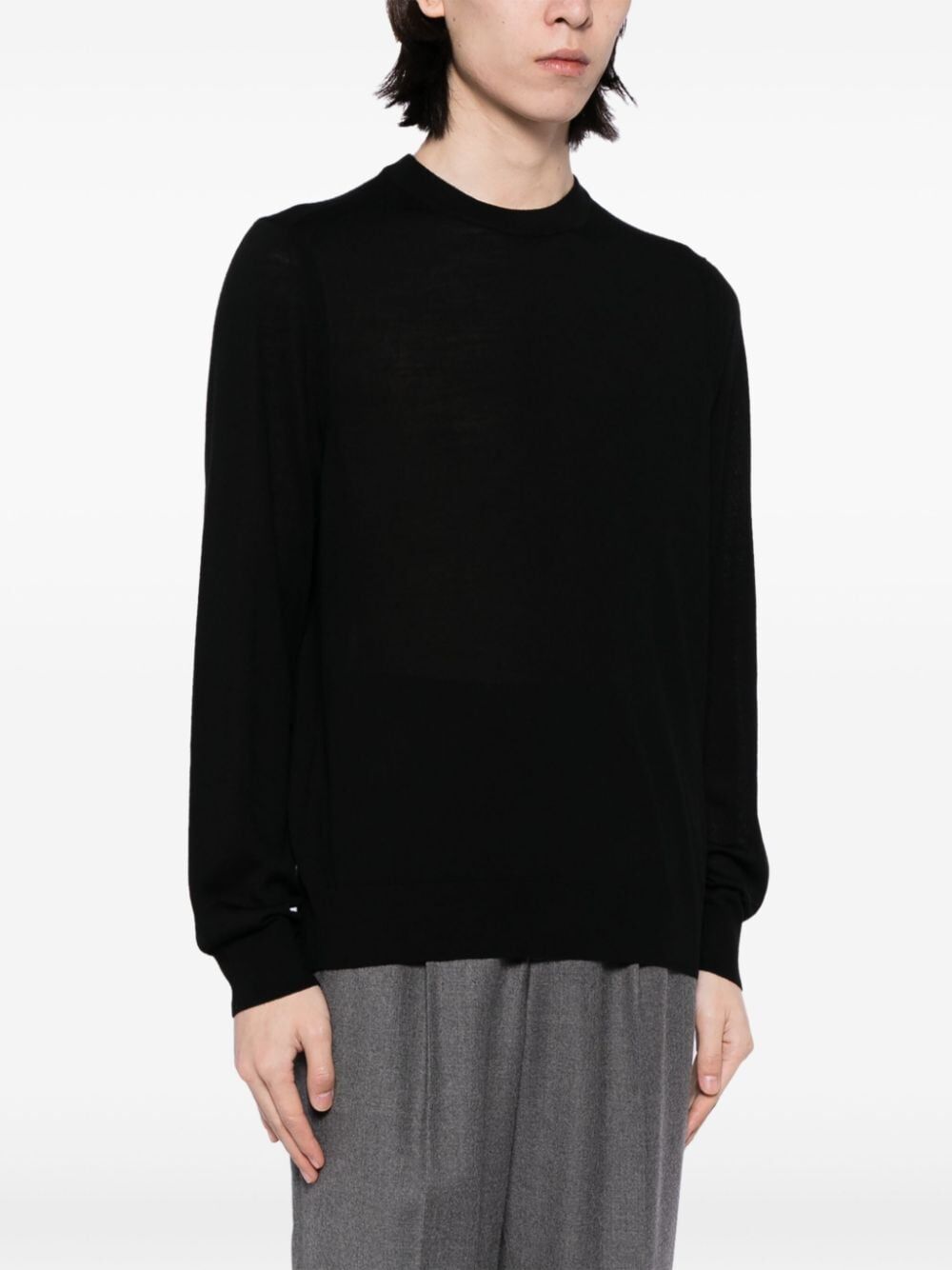 PAUL SMITH Men's Wool Crew Neck Sweater - Fall 2025 Edition
