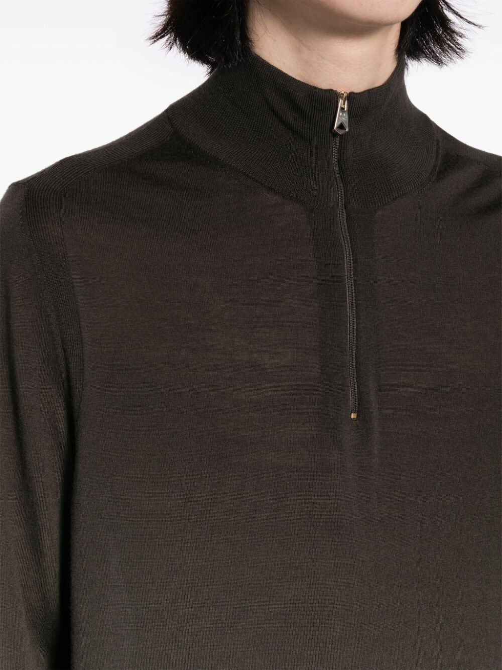 PAUL SMITH Men's Zip Neck Sweater